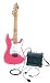 BeBoP Mini-Electric Guitar Package - Pink