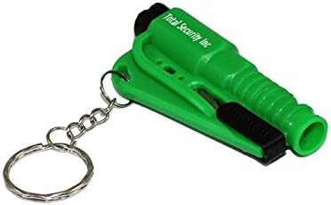 3 in 1 SOS Whistle with a Seat Belt Cutter and Window Break Tool. BONUS Emergency Preparedness eBook included. Let this whistle be your bodyguard. Quick actions can save your life. Get one for each family member TODAY (Green)