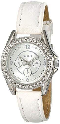 XOXO Women's XO3401 Analog Display Analog Quartz White Watch