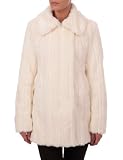 Morgan H11-Gecru.P - Manteau En Fourrure  Synthétique - Femme
