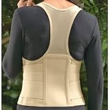 Cincher Women's Posture Back Brace Support Belt - Tan - X-Small 26-30 Inch Hip