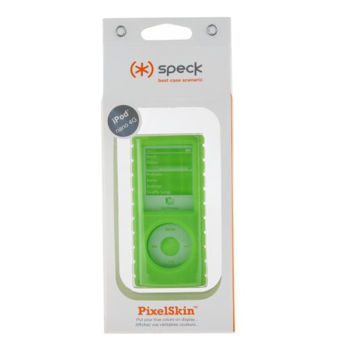 Speck PixelSkin for iPod nano 4G (Green)