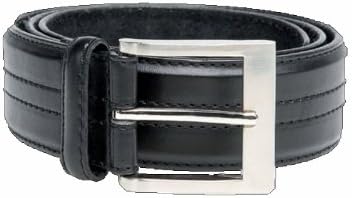 Mens Black Leather Belt 44 48 52 56 60 64"" Waist