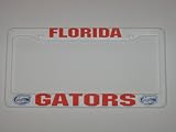 FLORIDA GATORS Team Logo PLASTIC LICENSE PLATE FRAME
