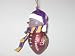MINNESOTA VIKINGS 2.75 Striped Snowman with Scarf Touchdown Football CHRISTMAS ORNAMENT