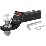 CURT 45036 Class III 2" Loaded Ball Mount with 2" Ball