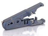 CABLES TO GO ROUND/FLAT MULTI-CONDUCTOR CUTTER & STRIPPER Grey W/ Adjustable Stripping Depth