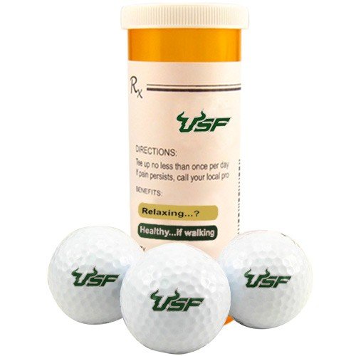 South Florida Bulls Rx Three Pack Golf Balls