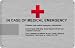 Medical Alert Emergency Alert USB Flash Card - Wallet Size - contains your vital medical information for EMT use on smart card and secure database.