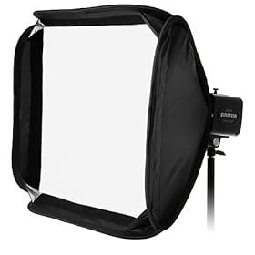 Fotodiox Pro 20x20 Foldable Softbox for Studio Strobe/Flash with Soft Diffuser and Dedicated Speedring Insert, for Alien Bees, Alienbees, Strobe Flash Light B400, B800, B1600, Soft box, Speed Ring