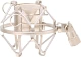 Musician's Gear Studio Microphone Shock Mount Champagne Condenser