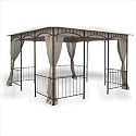 DC America GOS1215-BB Replacement Screen for GO31215DS-DBC Gazebo, Polyester