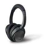 Coby High-Performance Noise-Canceling Stereo Headphones CV198 (Black)