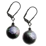 Orleans Rose Motif Drop Earrings