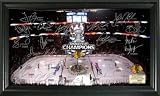 Highland Mint Chicago Blackhawks 2010 Stanley Cup Champions Framed 12X20 Photo