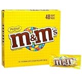 M&M’s Peanut Chocolate Candies, 1.74-Ounce Packages (Pack of 48)