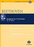 Produkt-Bild: Sinfonie Nr. 9 d-Moll: "Choral". op. 125. 4 Solostimmen, gemischter Chor und Orchester. Studienpartitur + CD. (Eulenburg Audio+Score)
