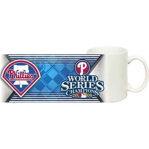 Buy Philadelphia Phillies 2008 World Series Champions White 11oz Sublimated Mug by Football Fanatics