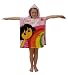 Character World Dora Rainbow Hooded Poncho