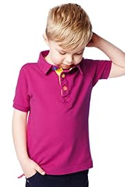 Pure Cotton Short Sleeve Fluro Polo Shirt