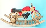 Eigenschaften Holzinnsel Motorrad / Swing-Goo Schaukel-Rutsch-Motorrad Streetbike