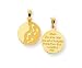 Jewelry : 14k Reversible Footprints Pendant