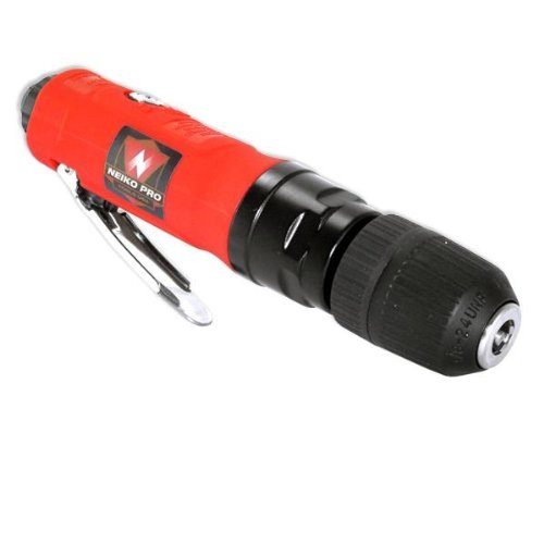 Neiko Pro Tools Straight Type 3/8 Air Drill with Keyless Chuck
