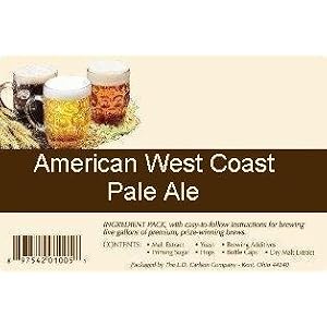 American West Coast Pale Ale All Grain Advanced Homebrew Beer Ingredient Kit