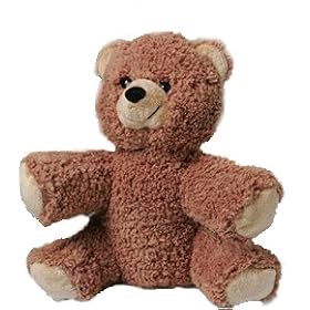 Baby Heartbeat Bear - Recordable stuffed 8" teddy bear