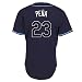 Carlos Pena #23 Rays Adult Alternate Navy Jersey