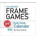 USA WEEKEND Frame Games Calendar 2010 by Terry Stickels