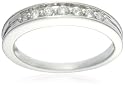 18ct White Gold AMR45850 Ladies 0.15ct Diamond Band Ring