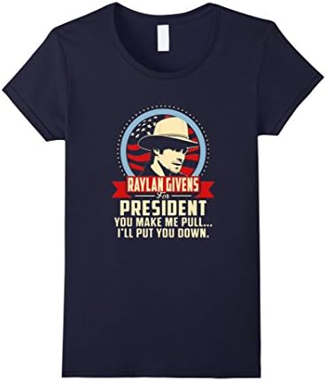 Women's I'll Put You Down T-Shirt 2016 Large Navy