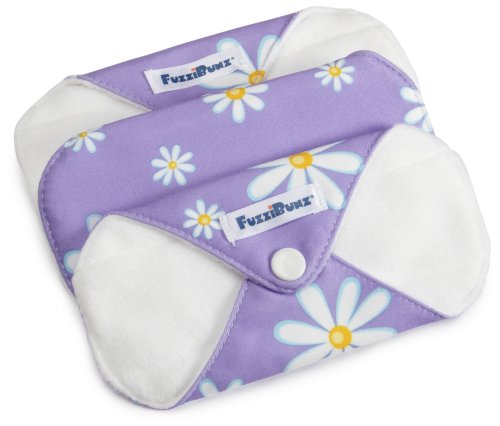 Fuzzi Bunz Comfort Pad Liner, Lavender Daisy, 3 Pack