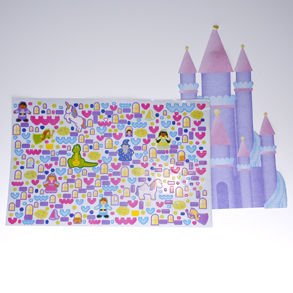 Enchanted Castle Scene Stickers