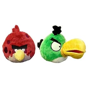  Angry Birds 5 inch Big Bro and Toucan Assortment with Sound