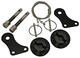 Ford Mustang Billet Hood Pin Kit Black MU0048SB, Fits 2005, 2006, 2007, 2008, 2009
