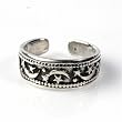 STERLING SILVER TOE RING - 6mm Shooting Star