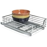 Kitchen & Housewares : Whitney Design C1521 Extra Deep Wide Sliding Cabinet Organizer, Chrome