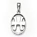 Third Party New : Pisces GEB Pendant (2/20 - 3/21). Egyptian Astrology. Zodiac of Dendra. Sterling Silver