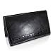 2010 up Camaro Black Leather Checkbook Cover