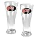 Tampa Bay Buccaneers 2 Piece Pilsner Beer Glass Set