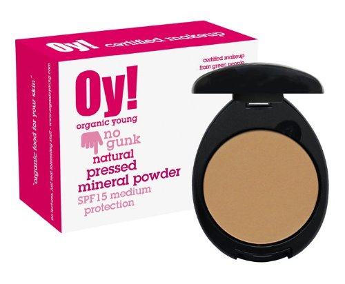 Green People Oy! Pressed Mineral Powder SPF15 - Maple