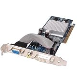 GIGABYTE GV-N52128DS-RH NVIDIA GeForce FX 5200 GPU AGP8X DDR 128MB TV-OUT DVI-D Video Card