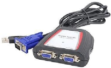 Exclusive 1x2 Compact VGA Splitter By Siig