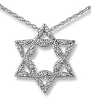 Jewelry : Scalloped Star of David Pendant