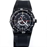 TRASER �r���v GMT PRO Black ���o�[�o���h �u���b�N T4204.95B.2D.01
