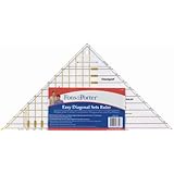 Fons & Porter 3-to-12-Inch Easy Diagonal Sets Ruler