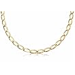 Yellow Gold Oval Link Fashion Chain