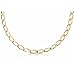 Yellow Gold Oval Link Fashion Chain